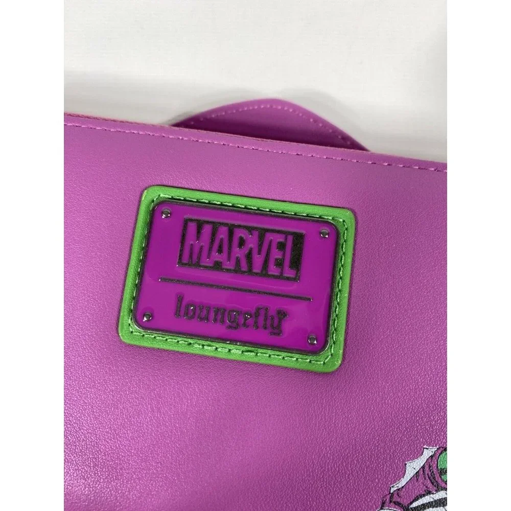 Loungefly Marvel Green Goblin Zip Around Wallet Exclusive - Picture 5 of 16
